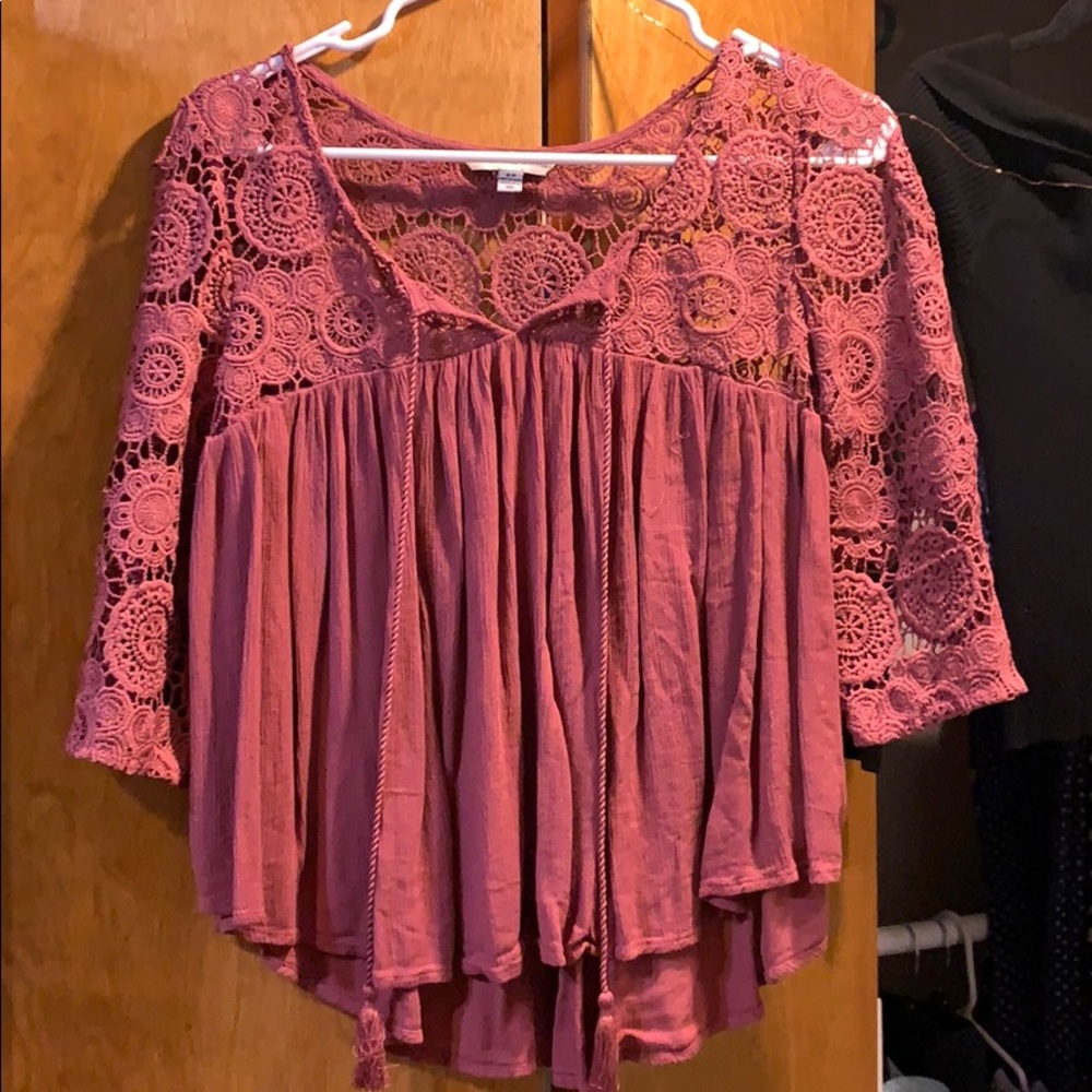 Lacey blouse